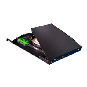 Distribuidor óptico de 1U de Rack 19” a 23”