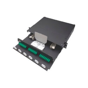 Distribuidor óptico de 2U de Rack 19” a 23”