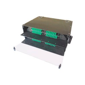 Distribuidor óptico de 4U de Rack 19” a 23”
